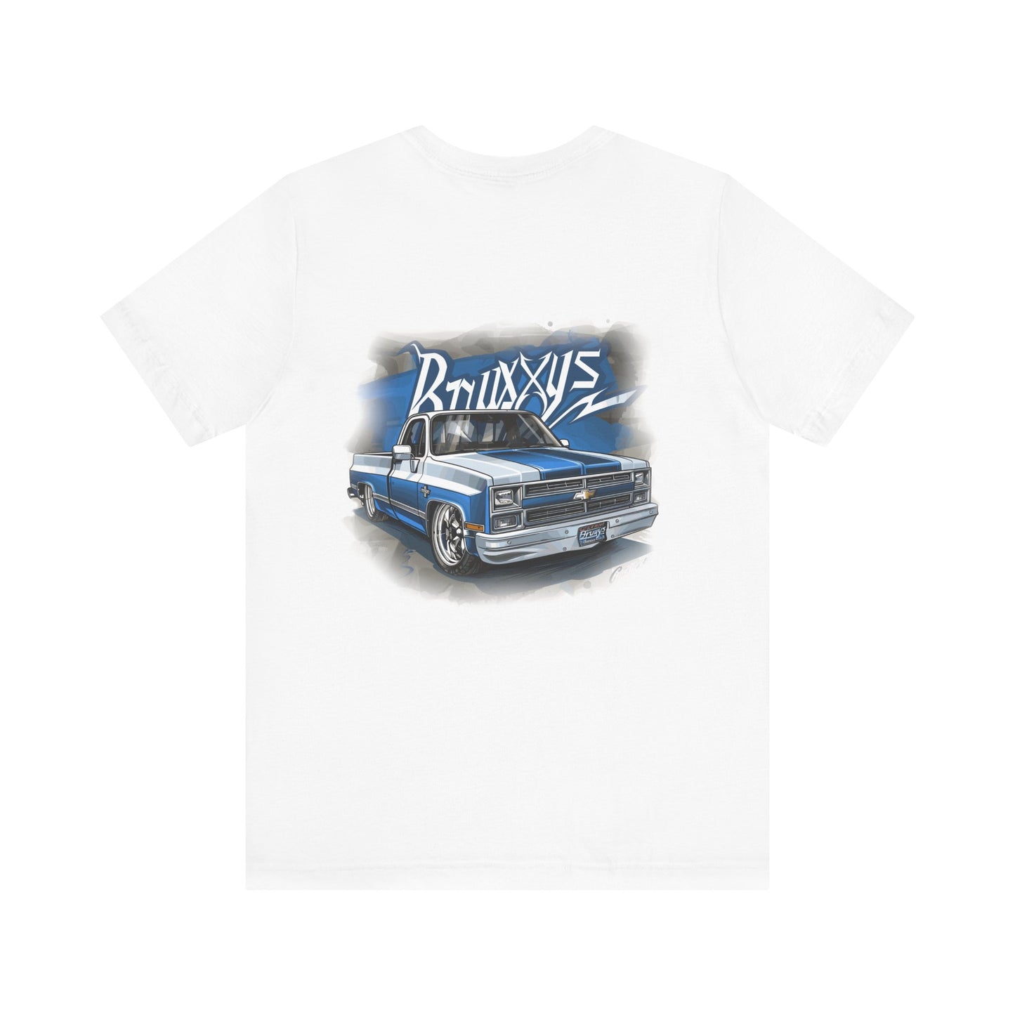 Bruxys Silver and Blue C10 Softstyle T-Shirt