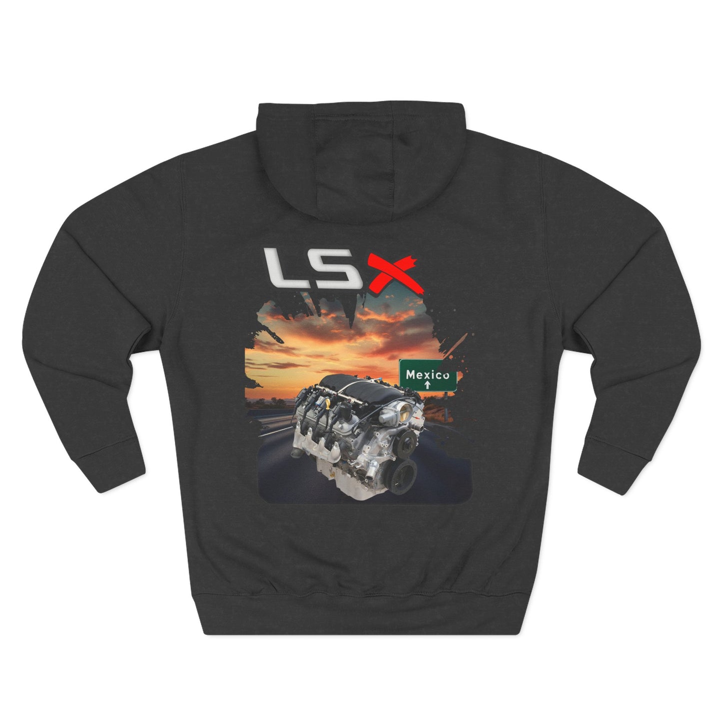 Bruxys Garage LSx Fleece Hoodie