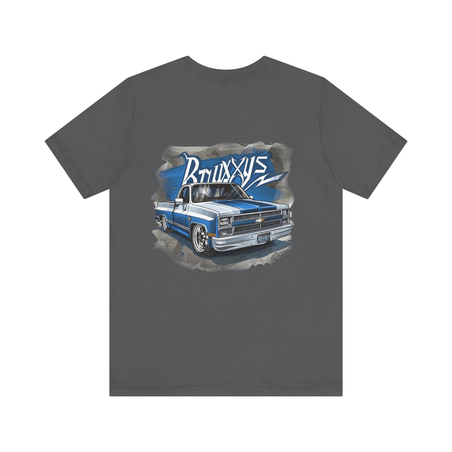 Bruxys Silver and Blue C10 Softstyle T-Shirt