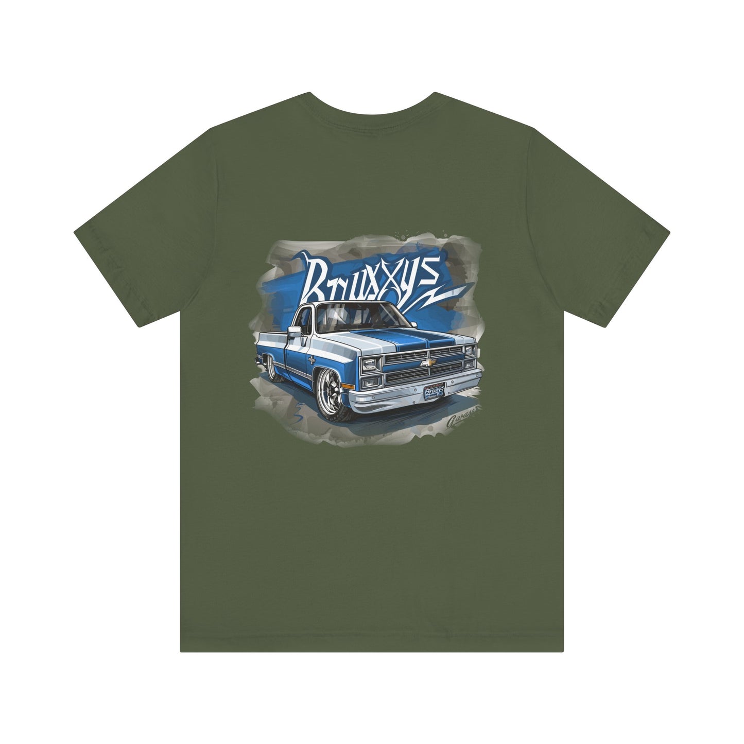 Bruxys Silver and Blue C10 Softstyle T-Shirt
