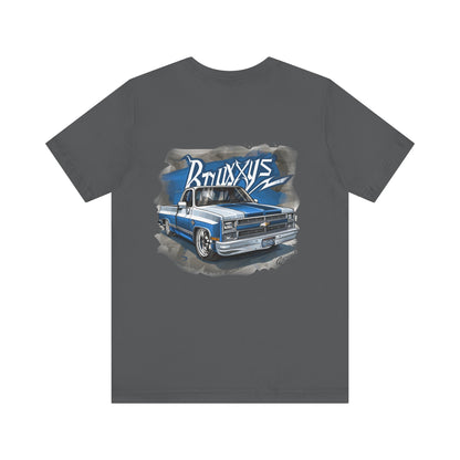 Bruxys Silver and Blue C10 Softstyle T-Shirt