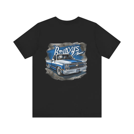 Bruxys Silver and Blue C10 Softstyle T-Shirt